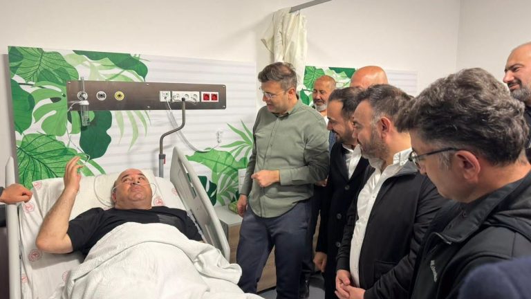Vali Akmeşe’den geçmiş olsun ziyareti
